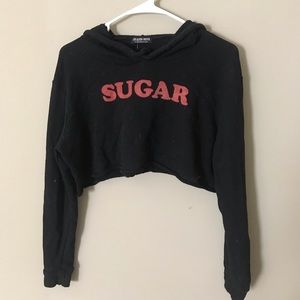 Crop hoodie